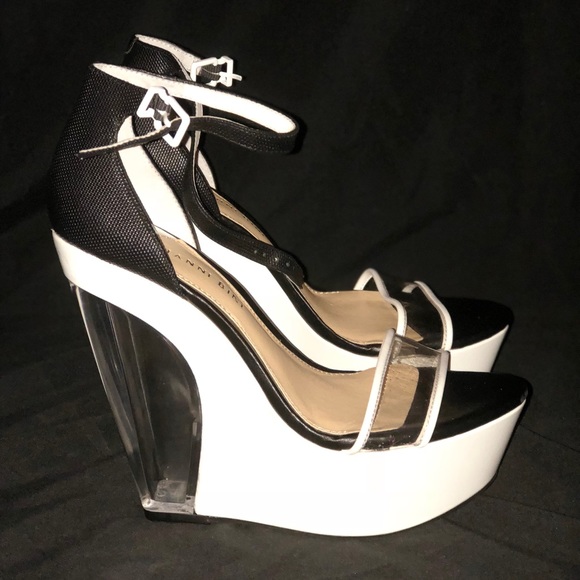 gianni bini clear heels